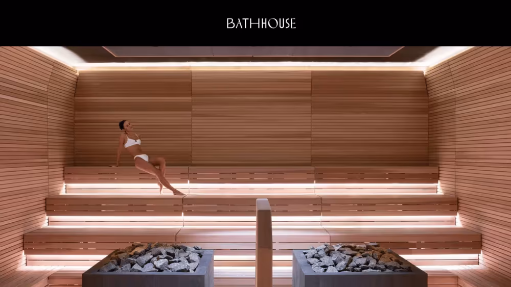 Bathhouse Wellness Website project visual