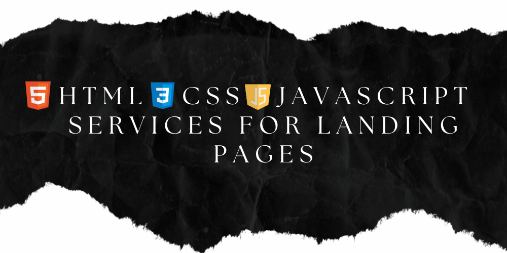 HTMLCSSJavascript Services for Landing Pages